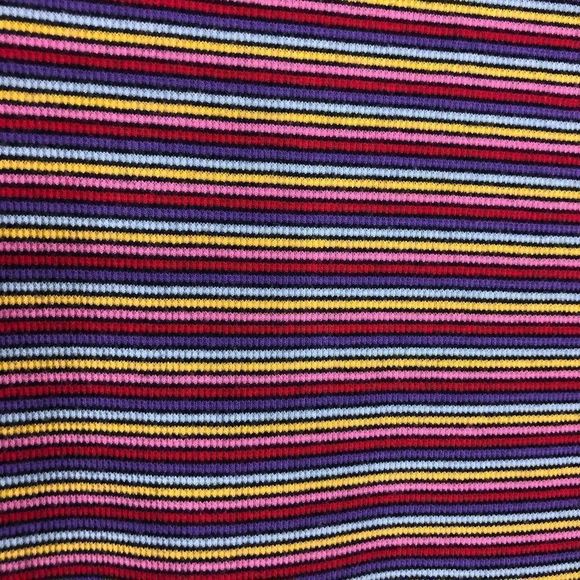 Juicy Couture Thermal Rainbow Striped Bodycon Midi Dress - Picture 8 of 15